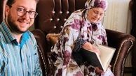 داور عصر جدیدی میهمان خانه مجری برنامه های کودک + عکس
