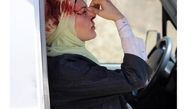 عکس خونین خانم بازیگر