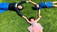 عکس زیبای شیلا خداداد با فرزندانش