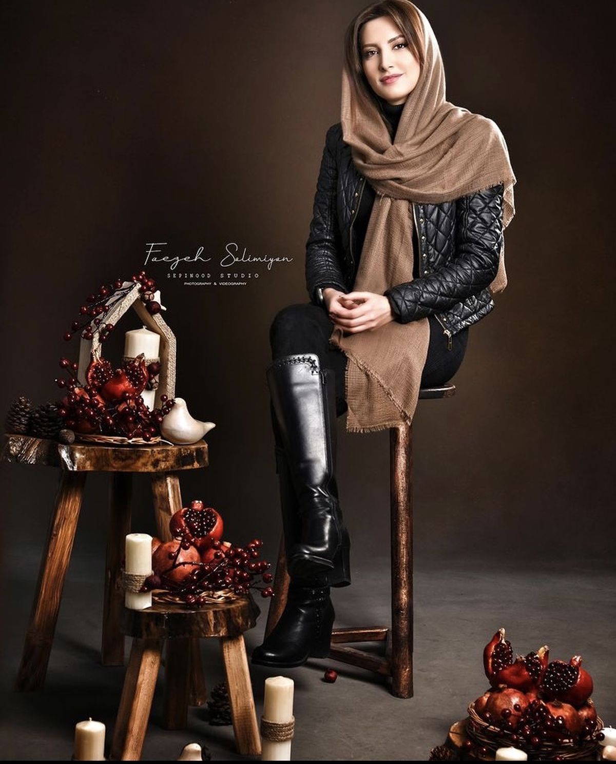 عکس یلدایی سمیرا حسینی
