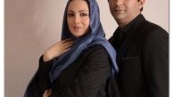 شیلا خداداد  در آغوش همسرش + عکس