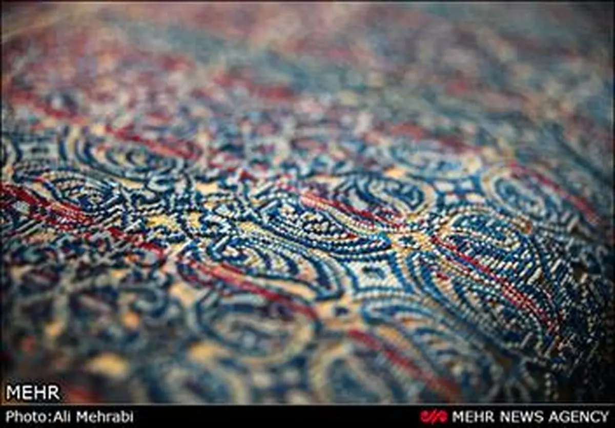 کارگاههای پارچه زربفت به تدریج جان می گیرند