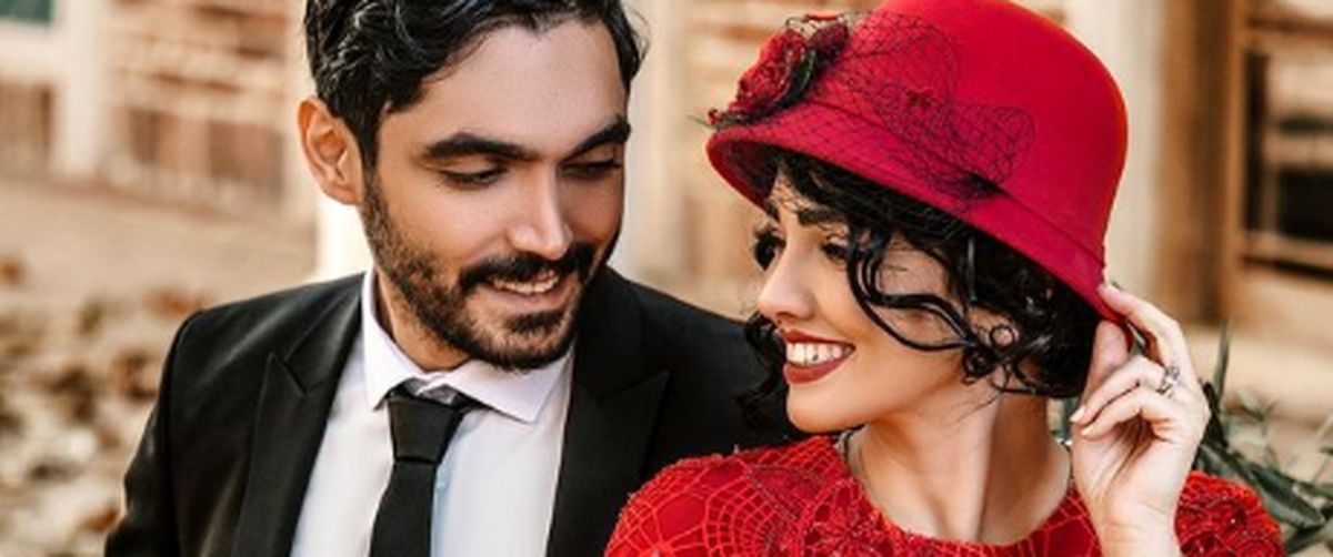 لباس زیبای سیما خضرآبادی در سالگرد ازدواجش به همراه همسرش + عکس