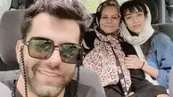 سلفی رضا بهرام با خانواده اش + عکس