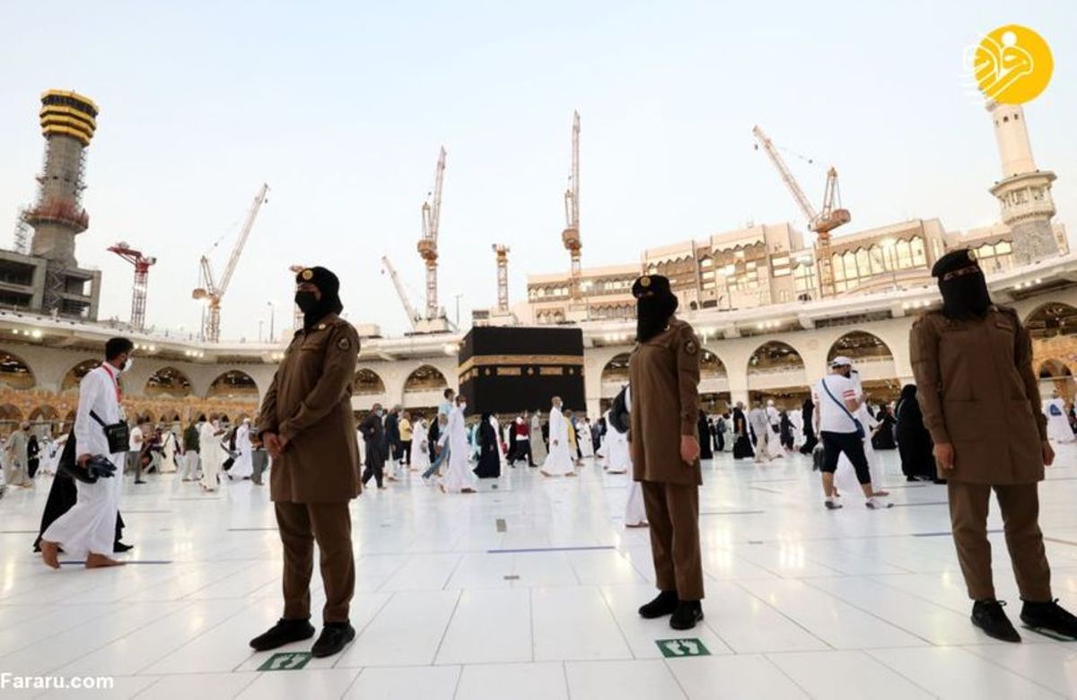  استفاده از زنان پلیس در تامین امنیت حج + تصاویر