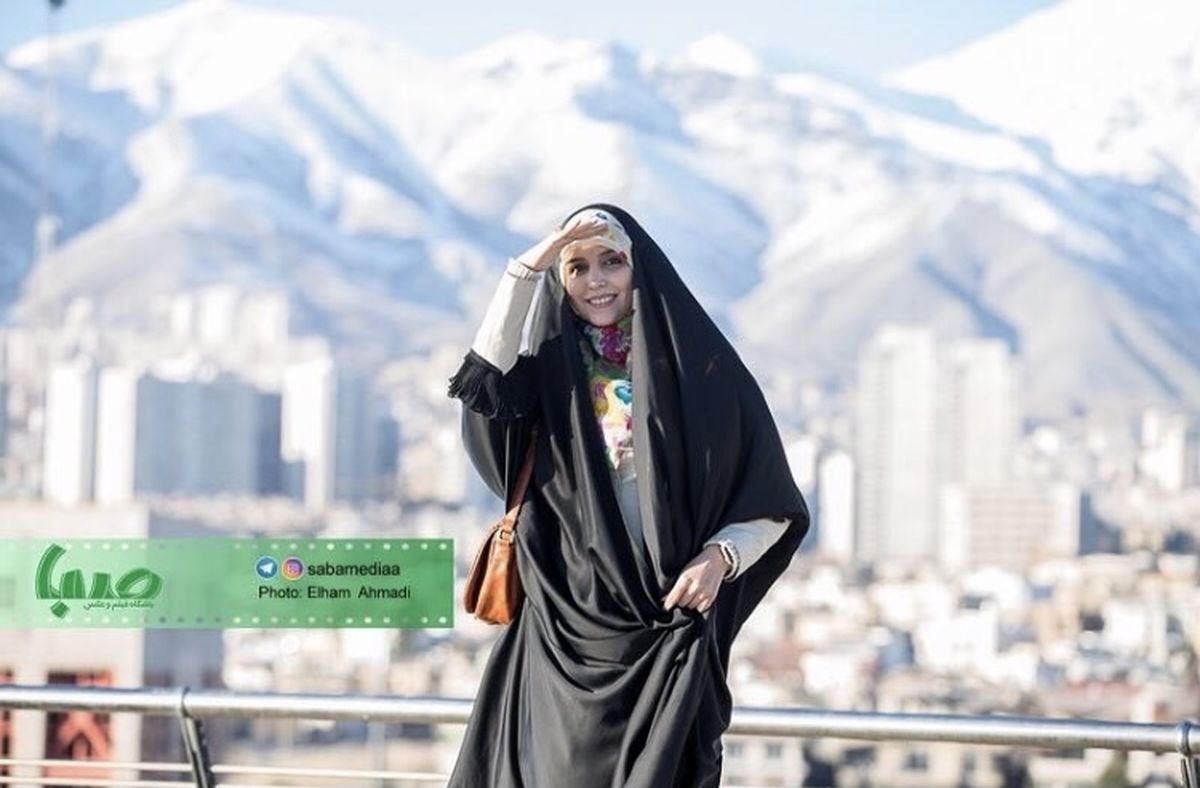 مژده لواسانی در ارتفاعات تهران + عکس