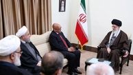 دیدار رئیس جمهوری آفریقای جنوبی با رهبر معظم انقلاب اسلامی