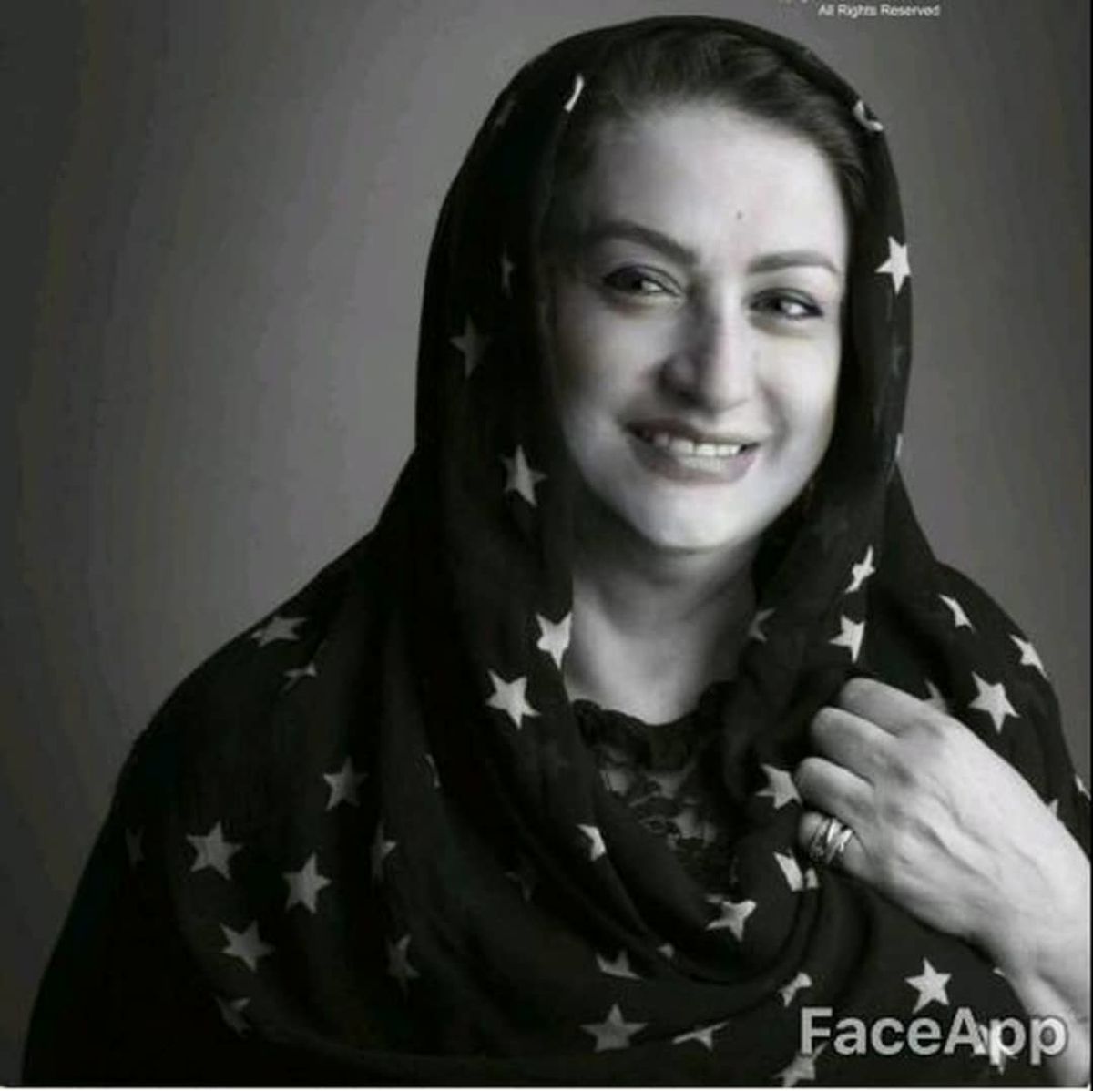 عکس جالب از جوانی مریم امیر جلالی