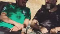 گپ و‌گفت حسین سلیمانی با فوتبالیست سابق + عکس
