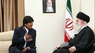 رئیس‌جمهور بولیوی با امام خامنه‌ای دیدار کرد