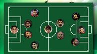 ستاره پرسپولیس در کنار صلاح و محرز در تیم منتخب بازیکنان عرب