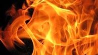 حریق در یک مرکز خرید در سن‌پترزبورگ روسیه 
