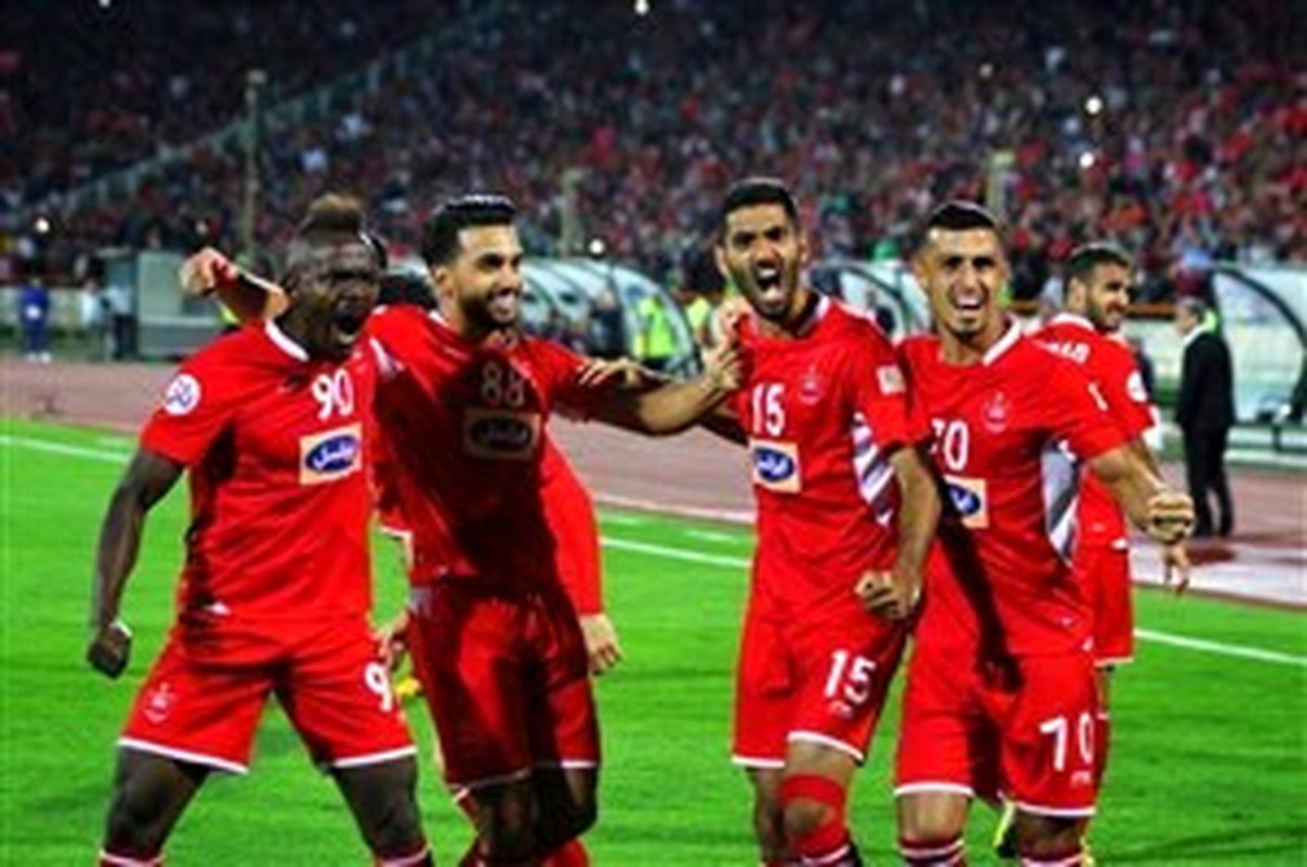 تصویر زیبا و دیده نشده از بازی پرسپولیس_السد