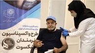 حمید لولایی هم واکسن زد + عکس