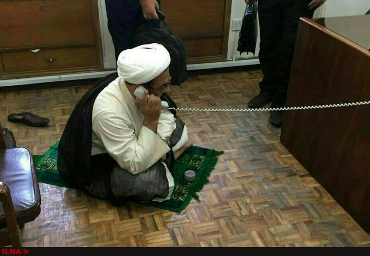 دلیل تحصن نماینده شادگان +عکس