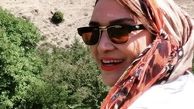 خانم بازیگر در دل طبیعت + عکس