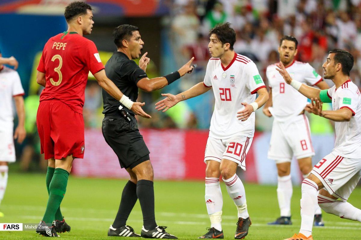 کولاک بیرانوند در مقابل رونالدو