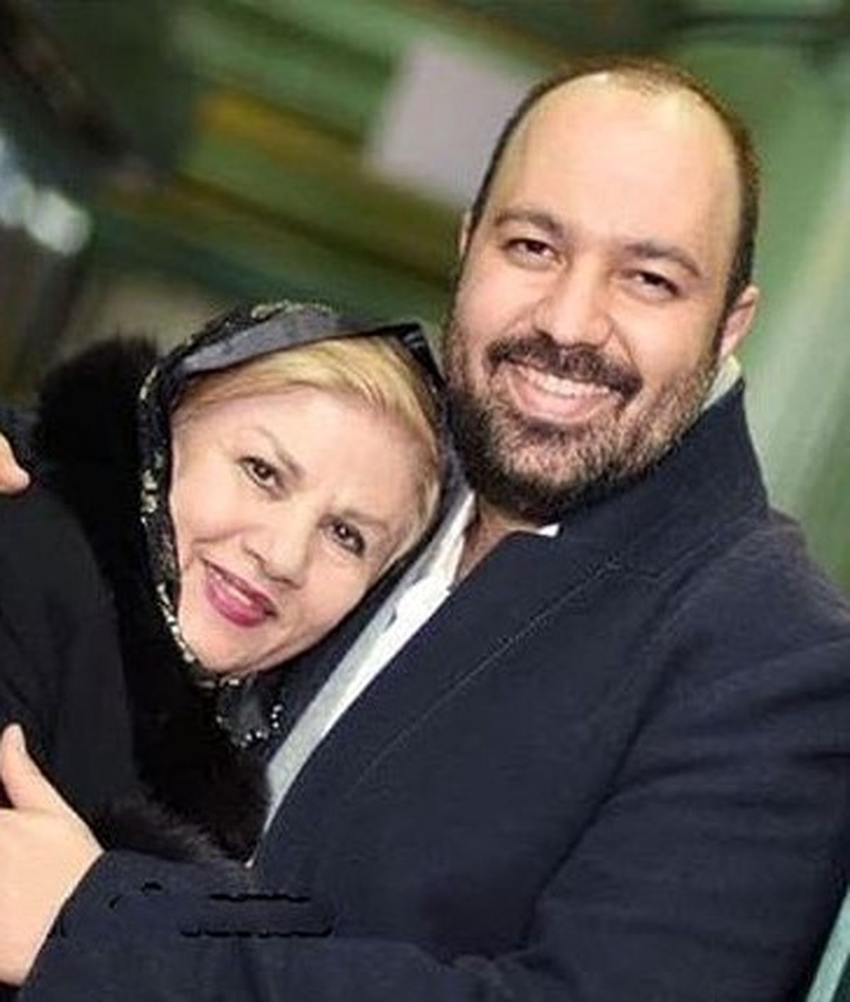 عکس مادرشوهر و شوهر نرگس محمدی