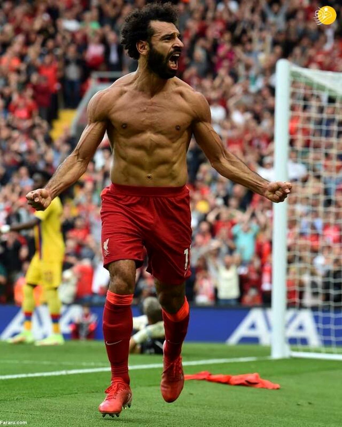 عضلات بدن محمد صلاح سوژه شد + عکس