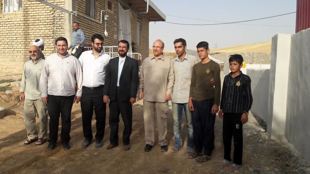 سفر قالیباف به کرمانشاه/ گزارش تصویری