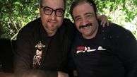 خاطره بازی مهران غفوریان با مرحوم میناوند + عکس