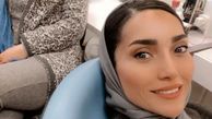 خاطره اسدی و آرایشگرش + عکس