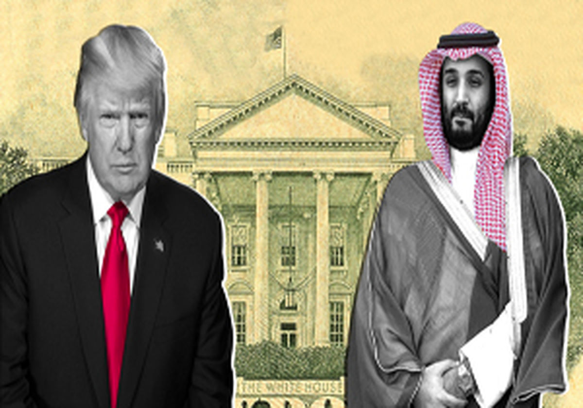 محمد بن سلمان باری بر دوش ترامپ