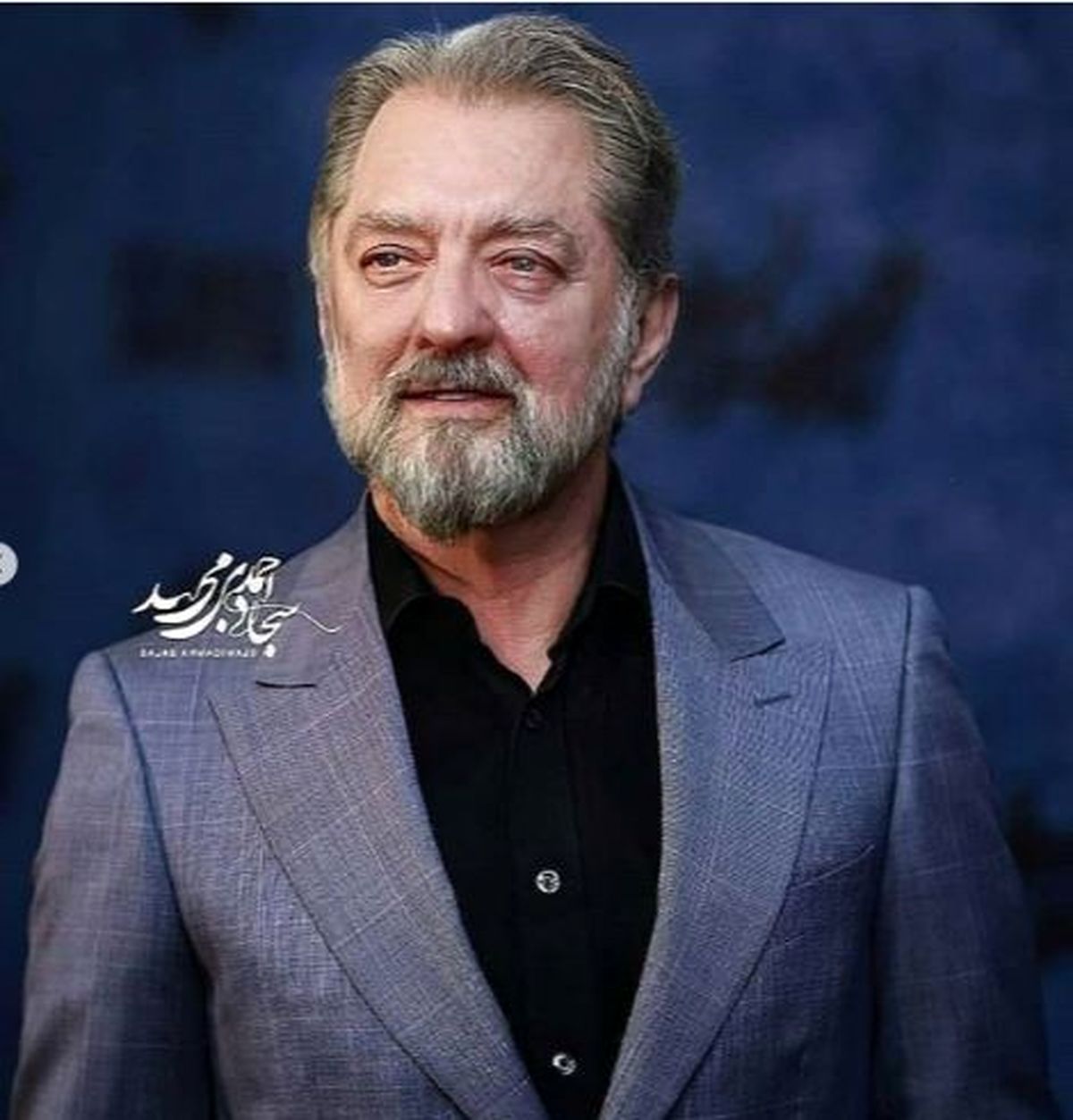 عکس بهرام رادان در سن بالا
