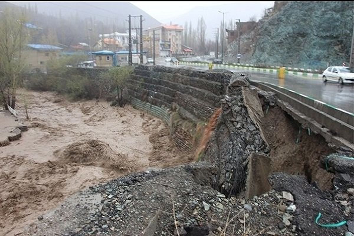 احتمال بارش باران و وقوع سیل در ۶ استان کشور