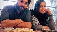تیپ و استایل احسان خواجه امیری در کنار همسرش