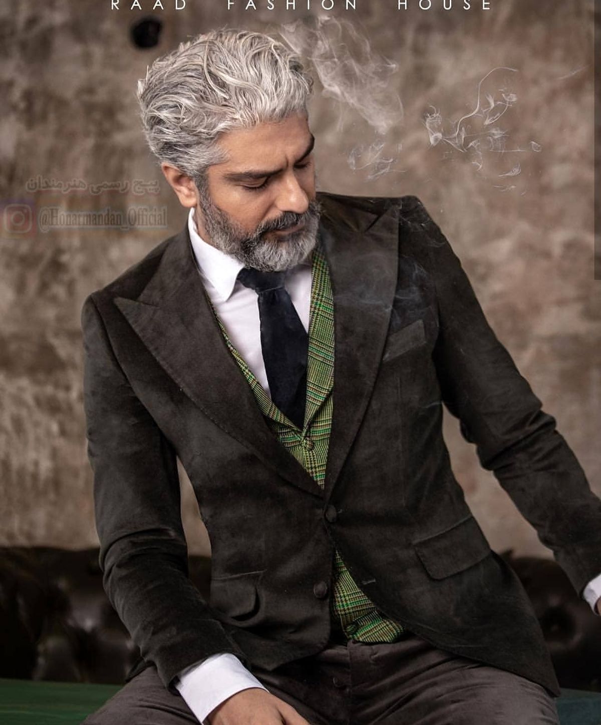 عکس مدلینگ و خوشتیپ مهدی پاکدل