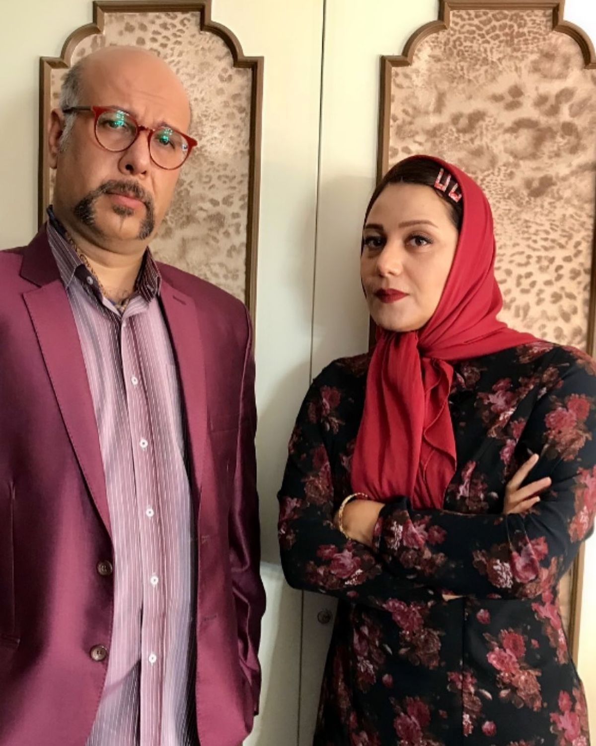آقای چمچاره در کنار شبنم مقدمی+عکس