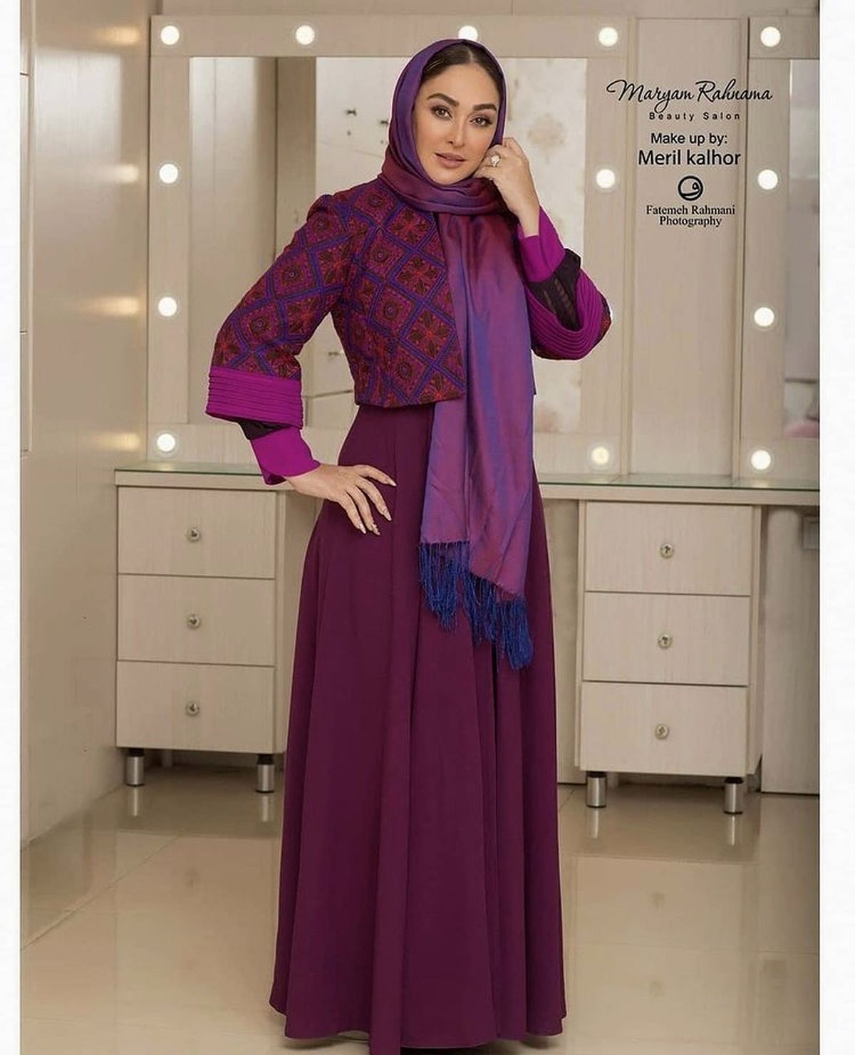 استایل شیک الهام حمیدی + عکس