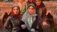 جمع بازیگران "جیران" در پشت صحنه+عکس