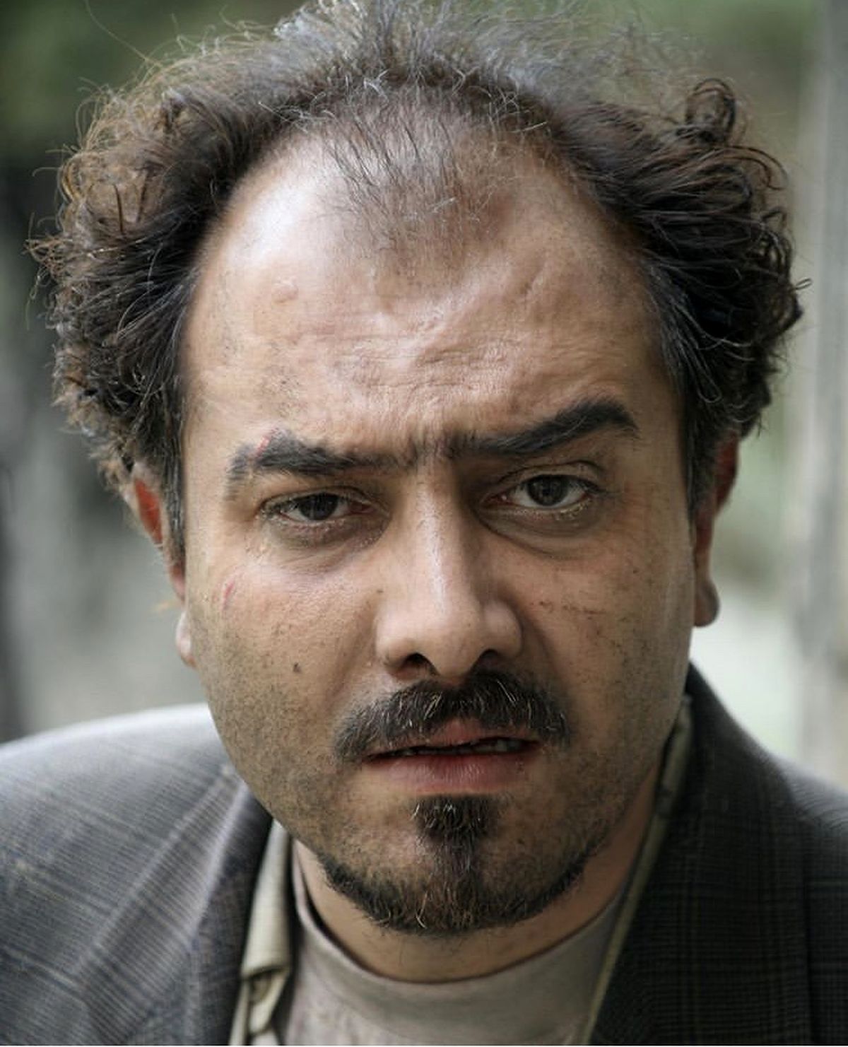 گریم متفاوتی از برزو ارجمند + عکس