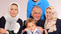 بازیگر پیشکسوت و همسر خارجی اش+عکس