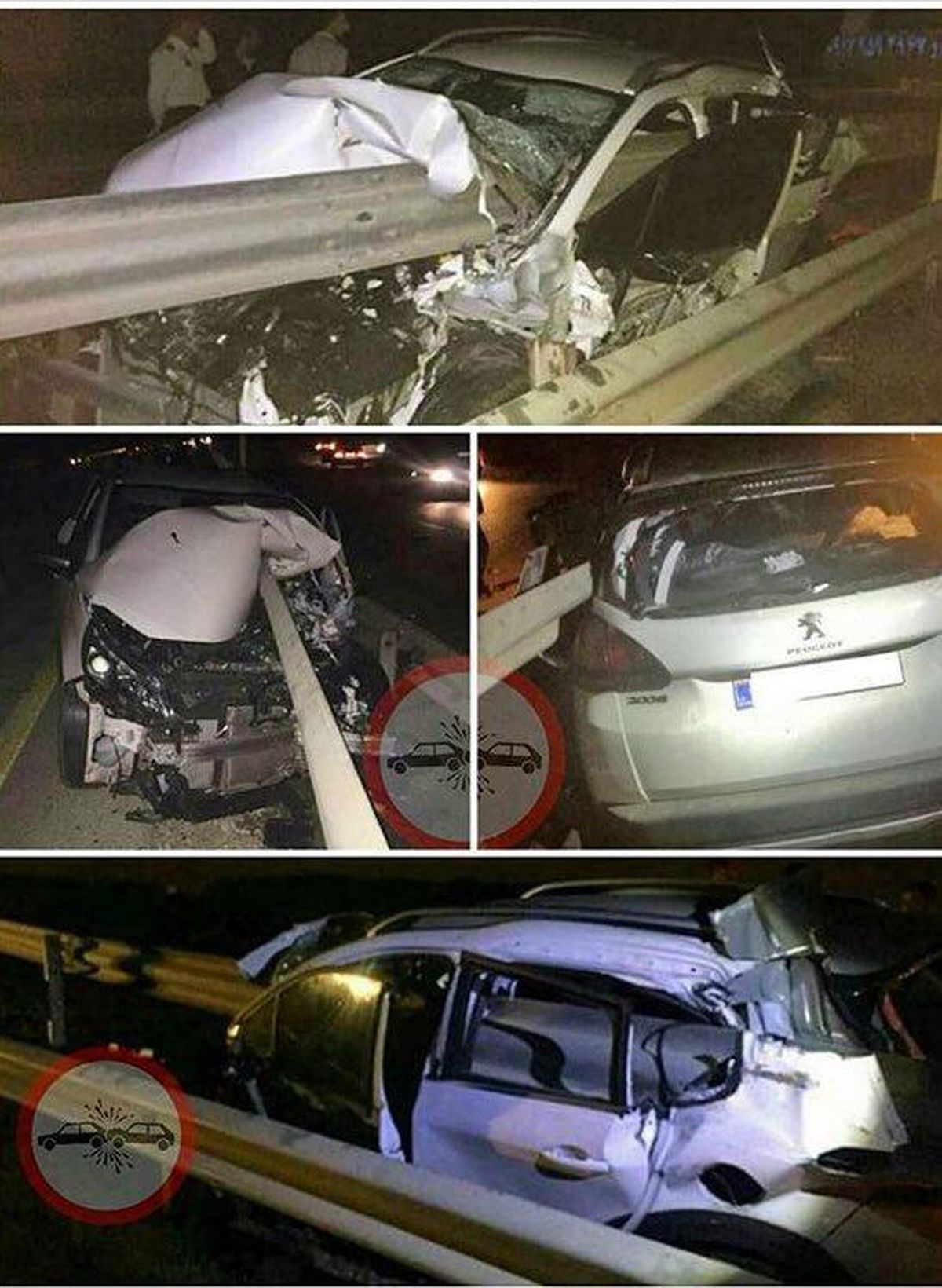 تصادف سنگین پژو 2008 (عکس)