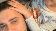 چرت سعید نعمت الله روی پاهای دخترش+عکس