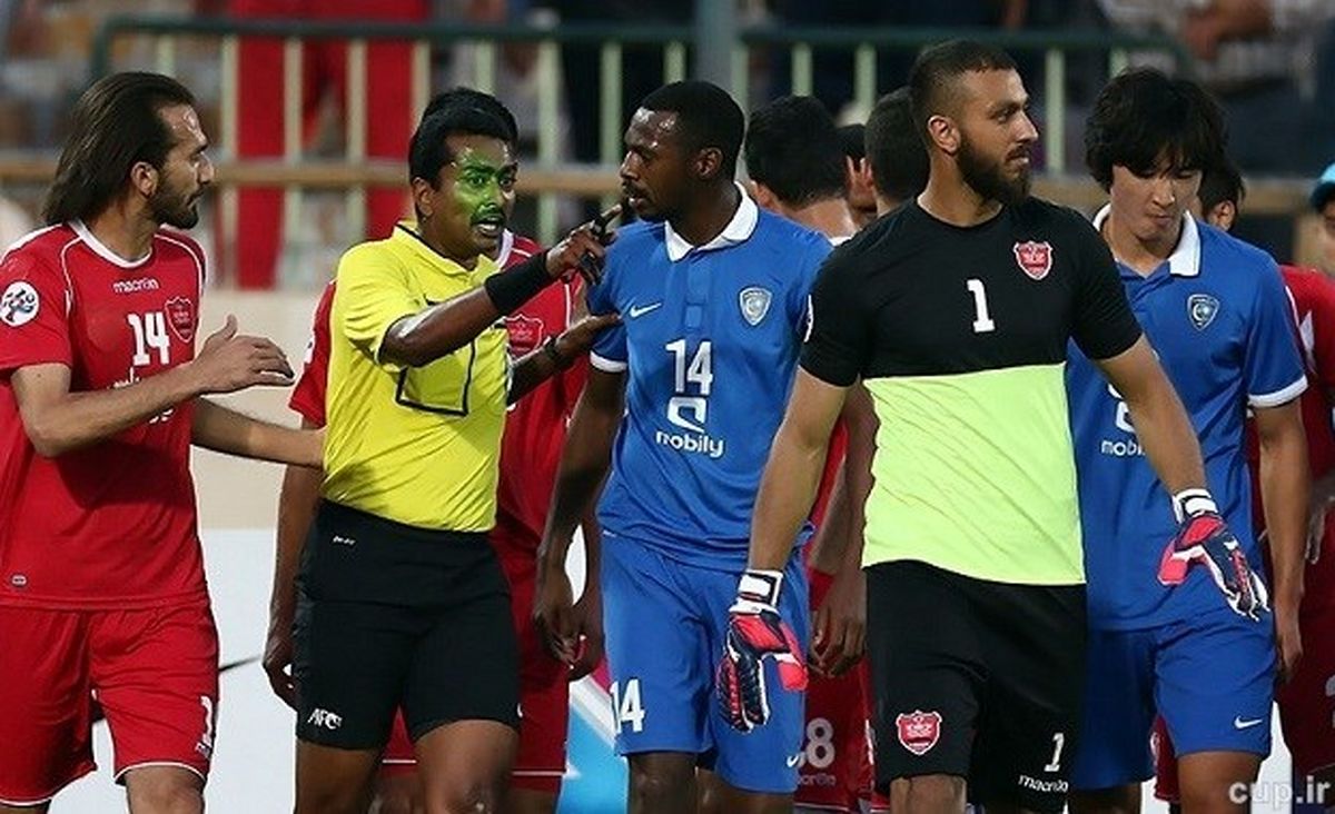 جنگ پرسپولیس و الهلال بالا گرفت/ عکس