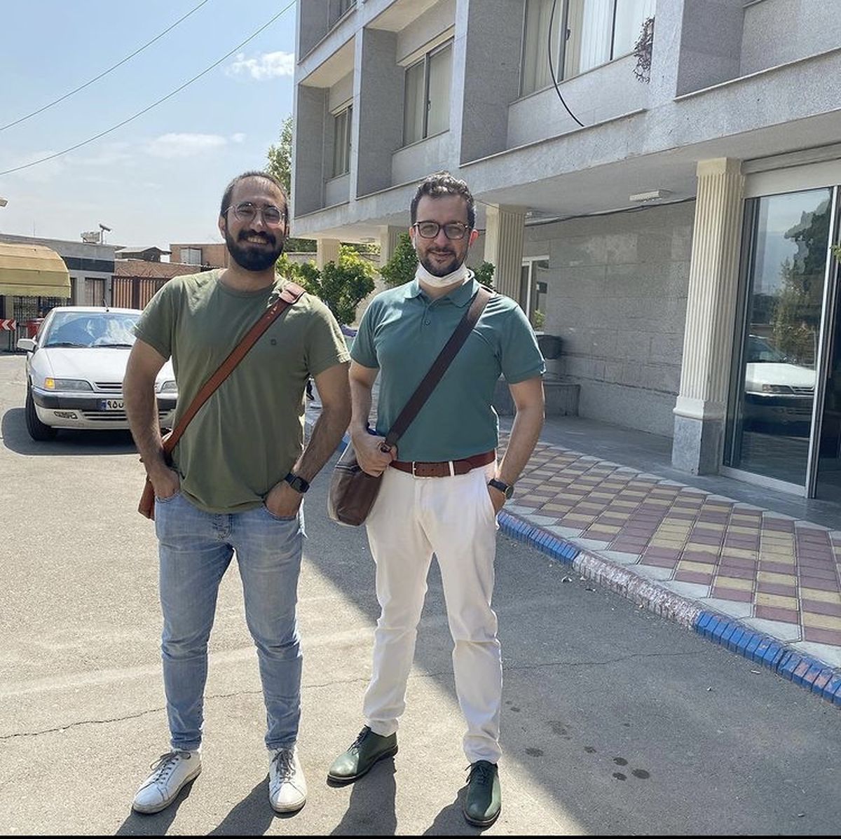 عکس جدید محمد سلوکی با دوستش