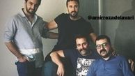 دورهمی شاهرخ استخری با دوستانش+عکس