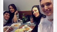 فرشته حسینی و مادرش + عکس
