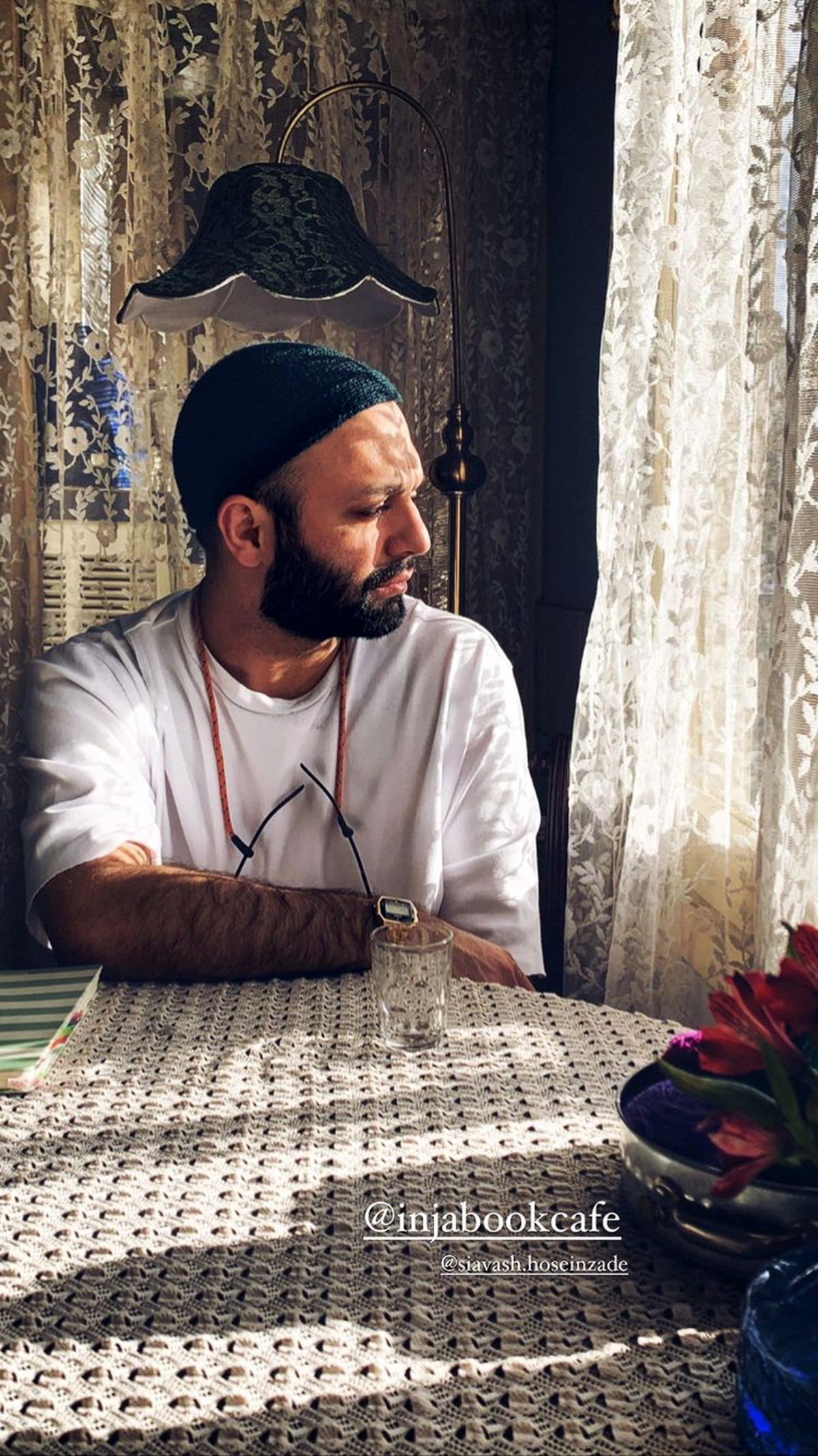 چهره عبوس صابر ابر + عکس