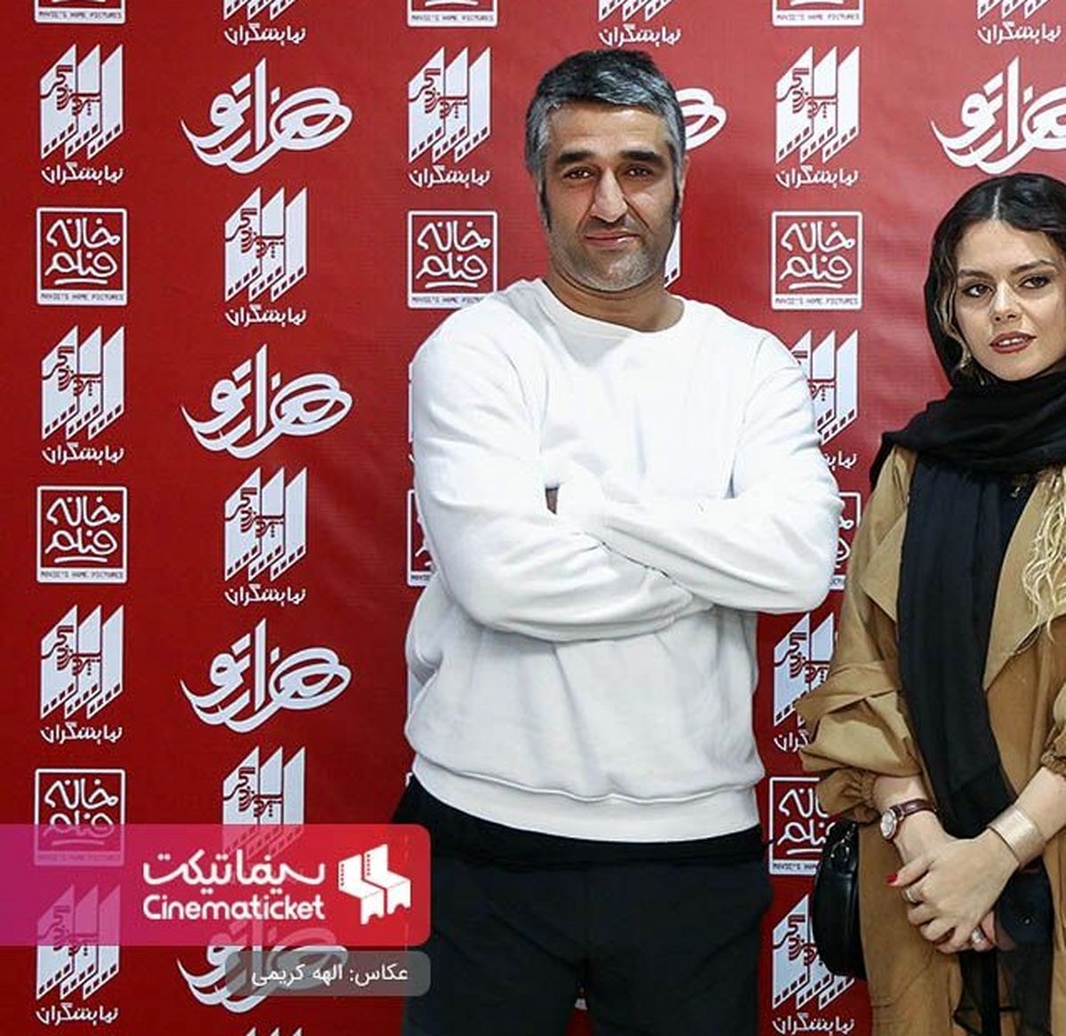 پژمان جمشیدی در اکران فیلم هزارتو+عکس