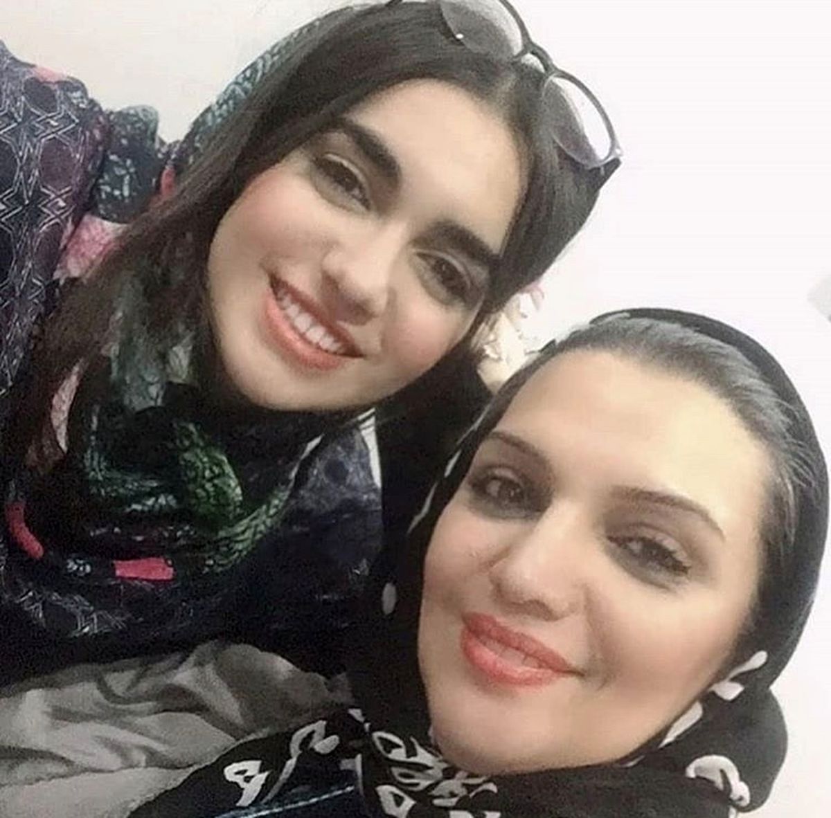 الهام پاوه‌نژاد و دخترش + عکس