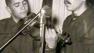 شهرام ناظری در لباس خدمت سربازی/عکس