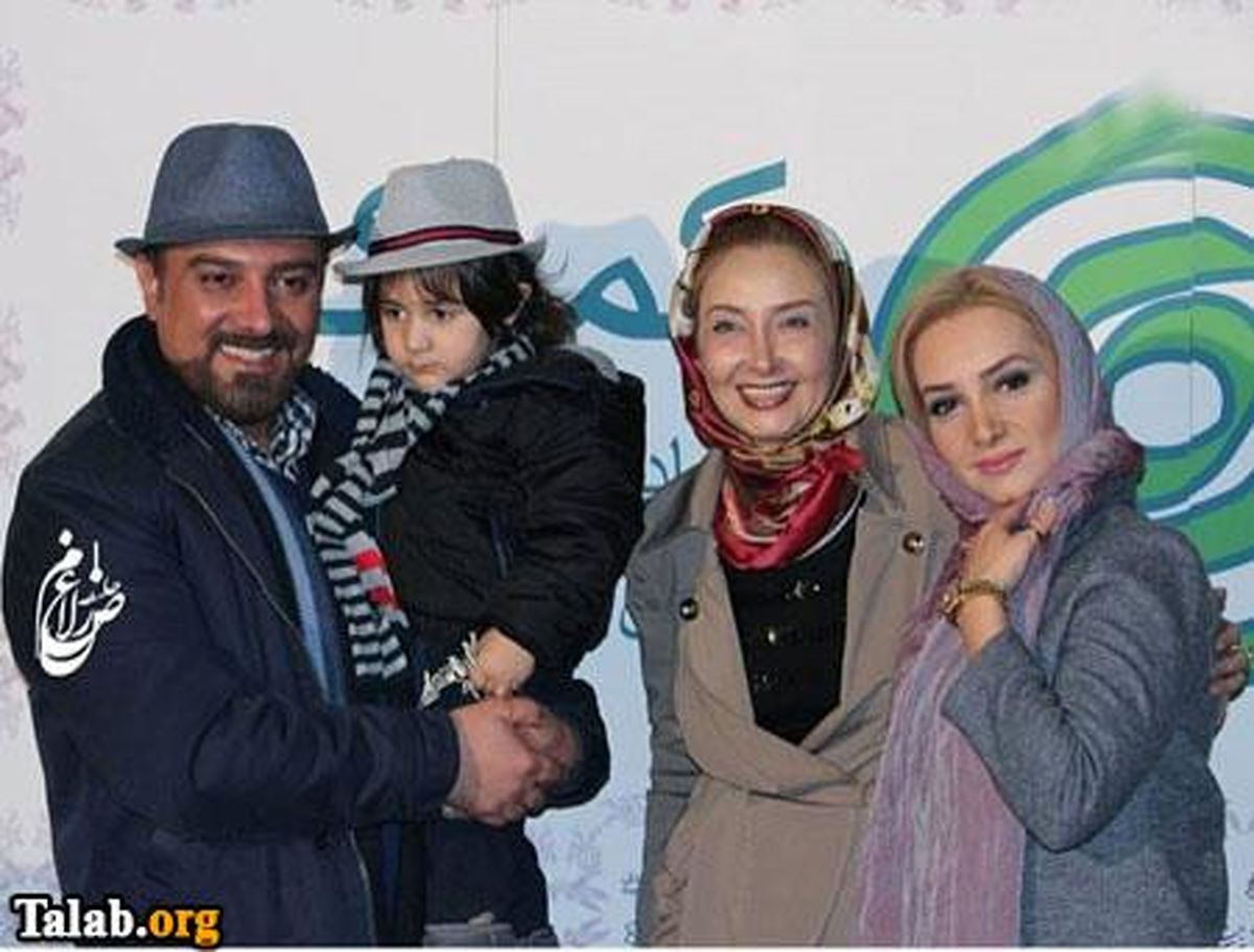 ملاقات خانوادگی برزو ارجمند با کتایون ریاحی+عکس