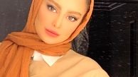 تیپ نارنجی رنگ سحر قریشی + عکس
