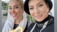فریبا نادری و دوست جوانش + عکس