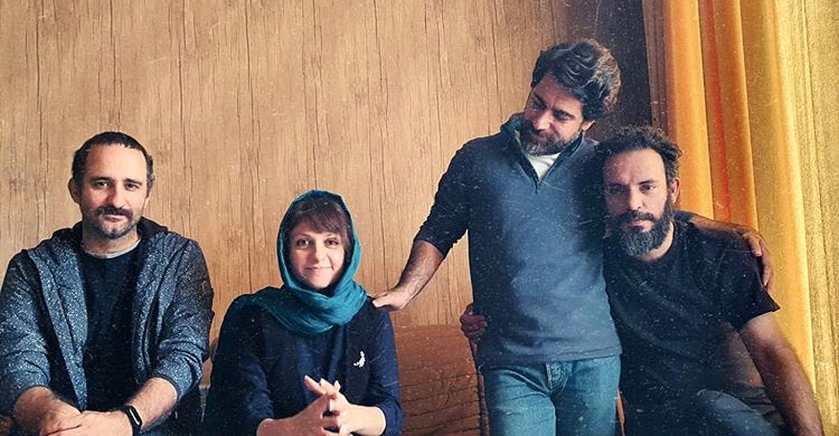 پوریا رحیمی سام در جمع دوستانش + عکس